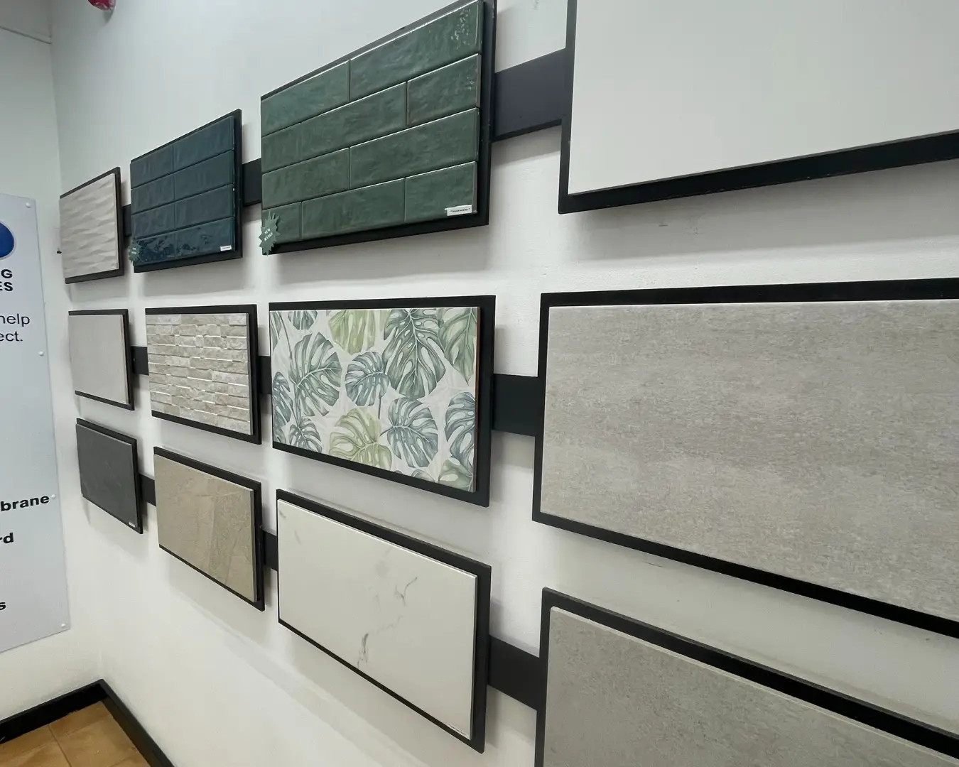 Wall Gallery of tiles
