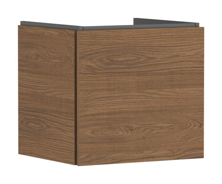 HANSGROHE 550MM ONE DRAWER WALL HUNG CASHMERE OAK HF103
