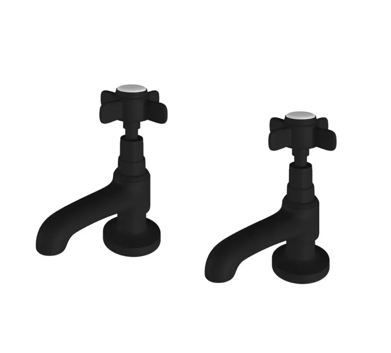 Haymarket Bath Taps Black