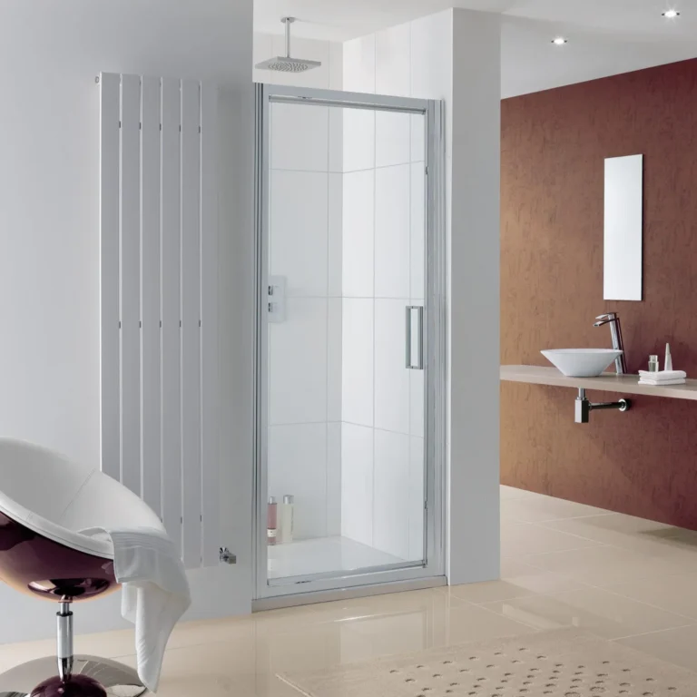 NARVA 8H PIVOT DOOR 800MM SILVER