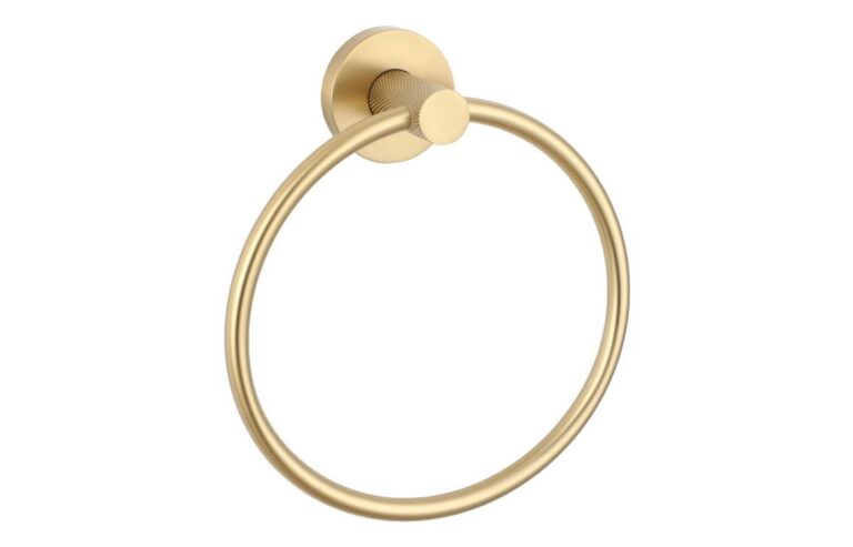 ASTA TOWEL RING BRUSHED BRASS