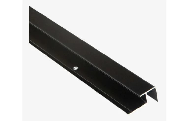FIBO BLACK EXTERNAL CORNER PROFILE 2.4M