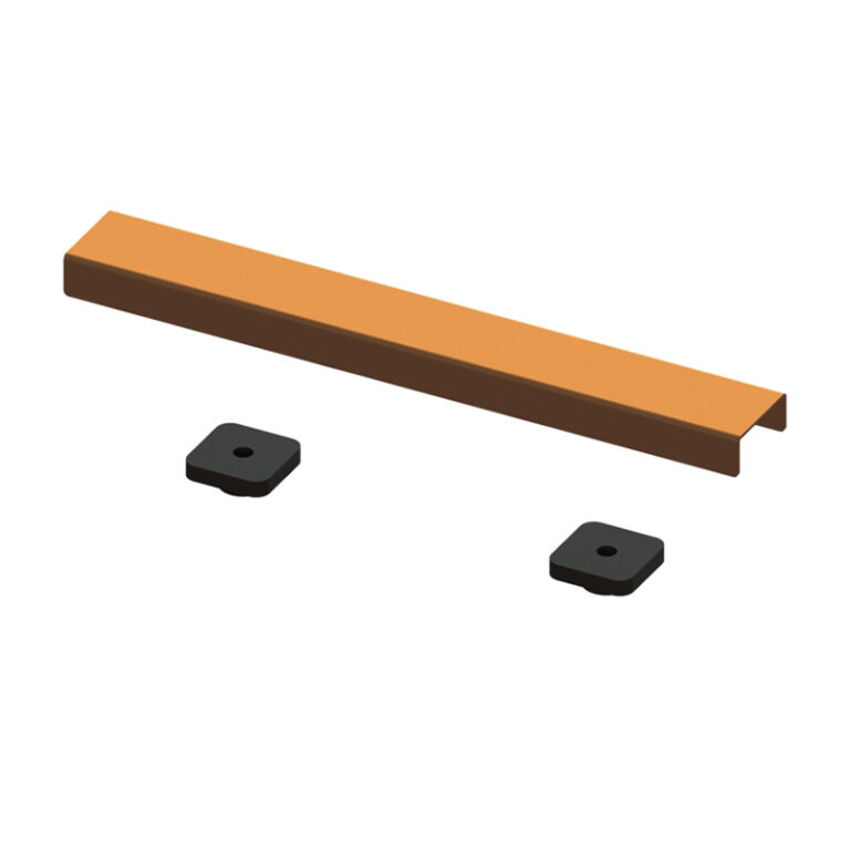 Elements Linear300 Waste Cover Plate Brushed Bronze for Wetroom Former