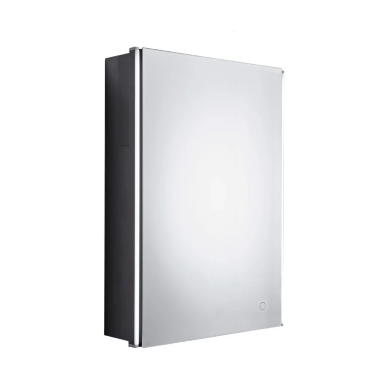 Tavistock Façade 1Dr Surface Mirror Cabinet with Demistor 500X650