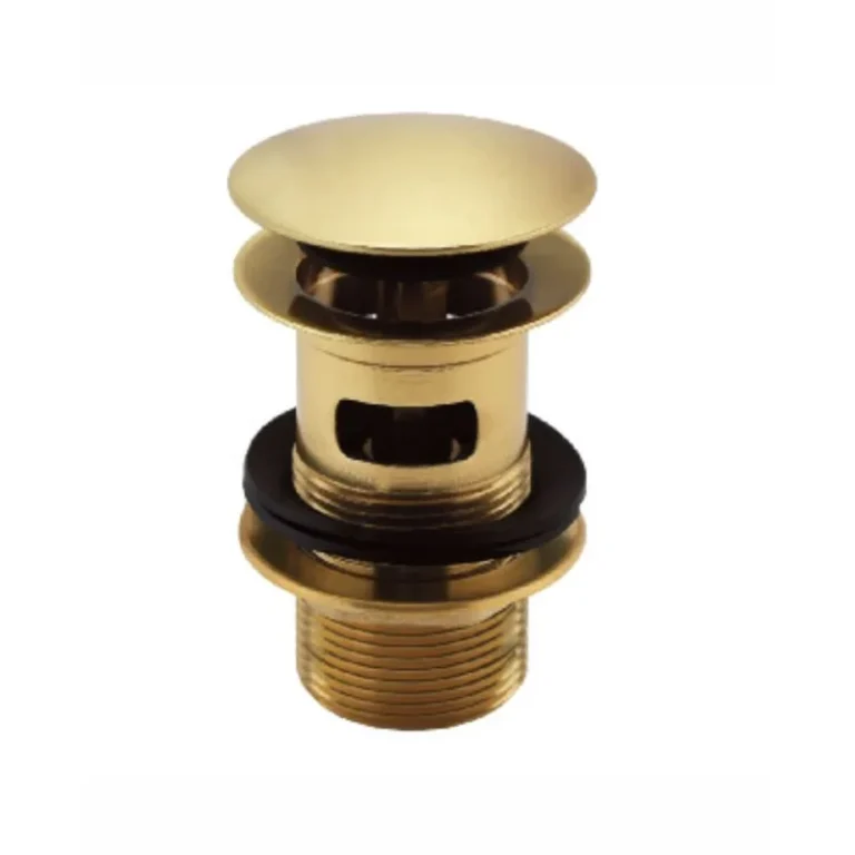 SYNC 1.25in Click Clack Waste Brushed Gold