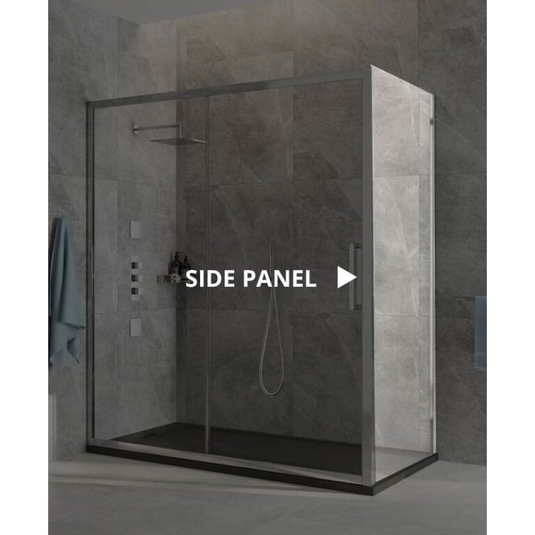ASPECT 760mm Side Panel Chrome